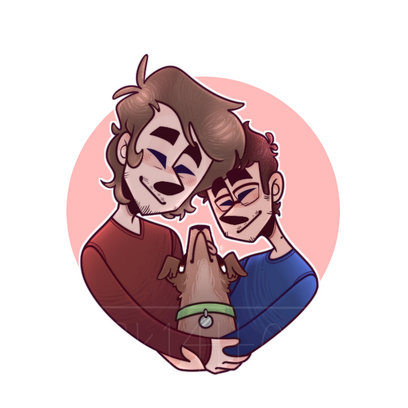 A sticker I designed for an anniversary!