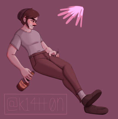 A Work In Progress of a friend's character!